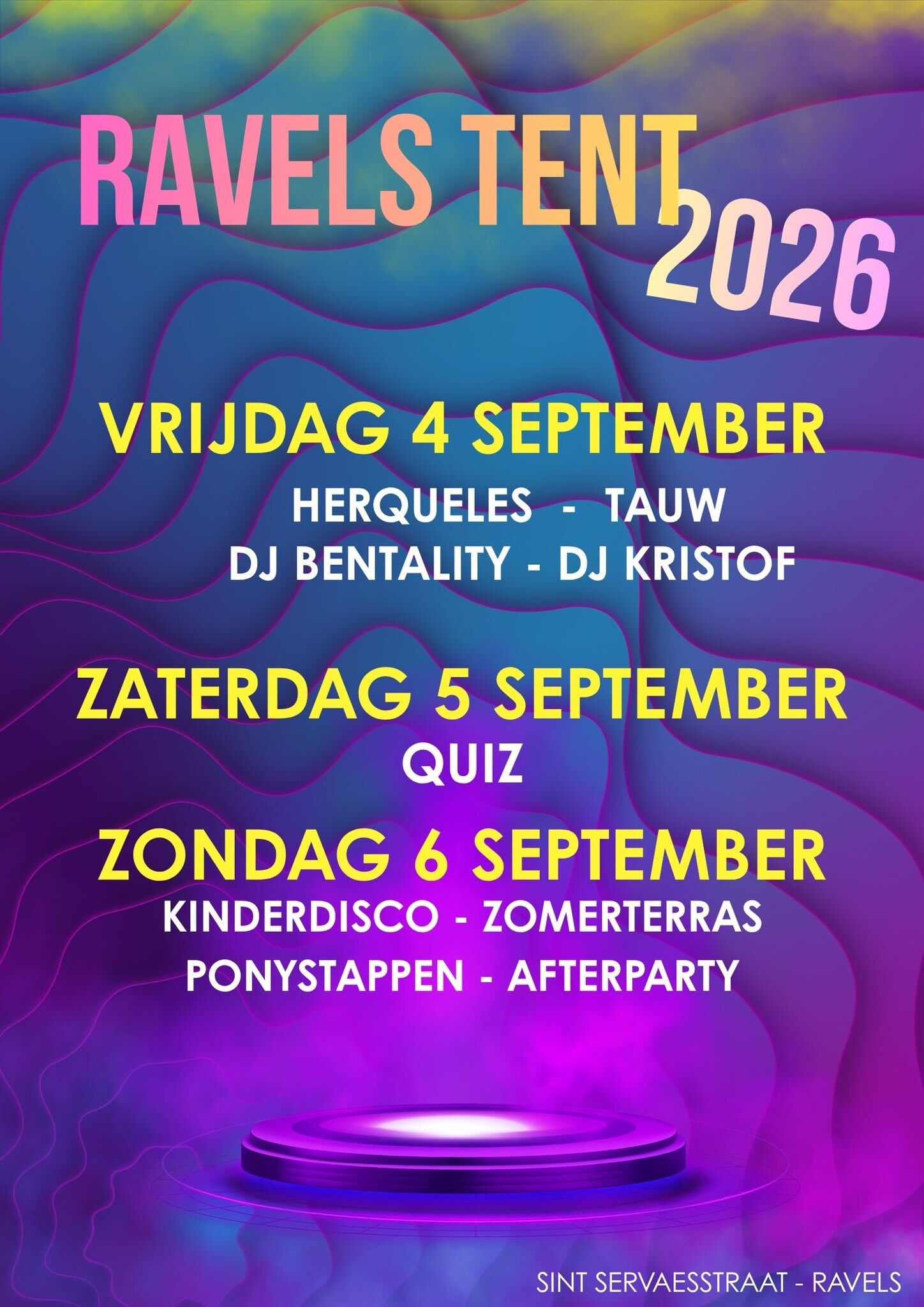 Ravels tent 2026