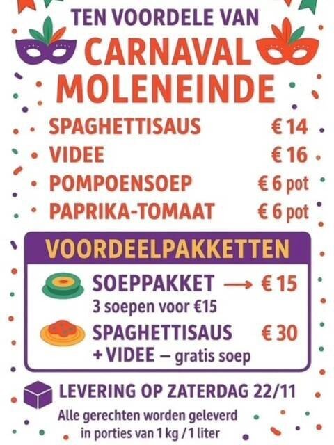 moleneinde spagettiedag