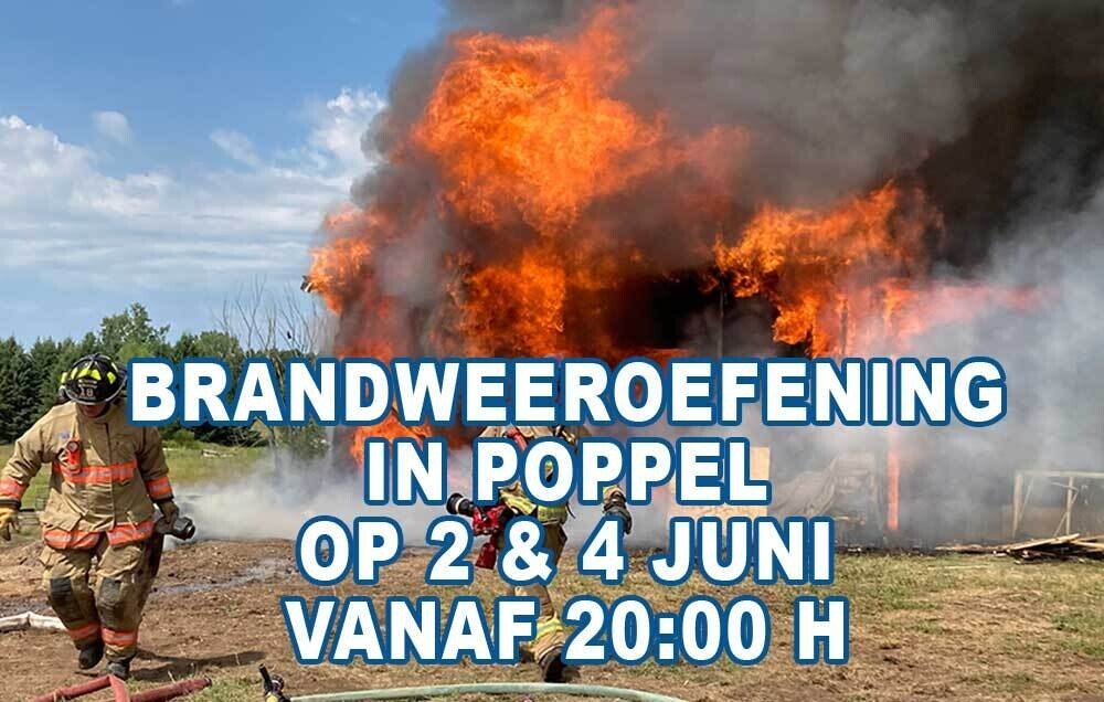 BRANDWEEROEFENING POPPEL