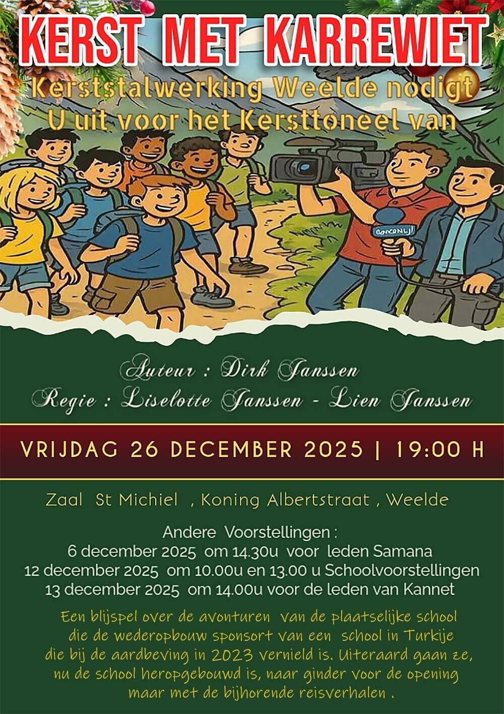 KERSTEVOCATIE DECEMBER 2025