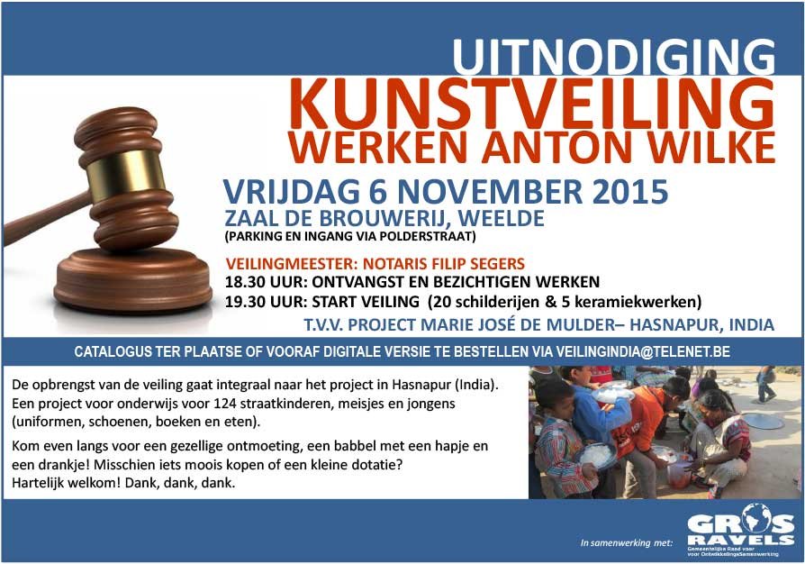 uitnodiging veiling wilke