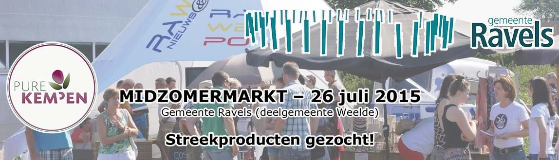 MIDZOMERFEEST 26 juli 2015 brief streekproductenmarkt
