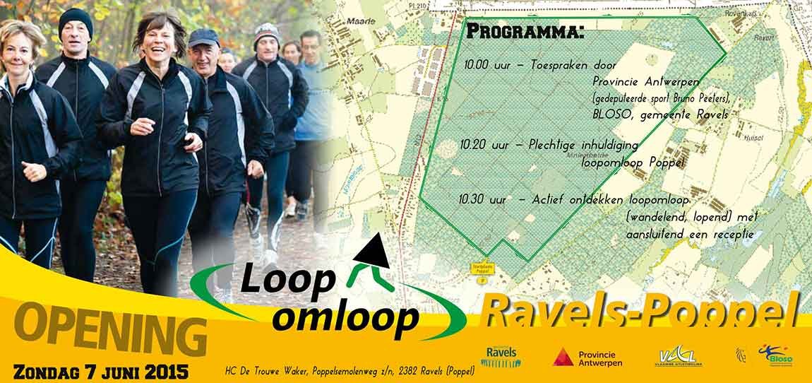 UitnodigingLoopomloop ravels poppel