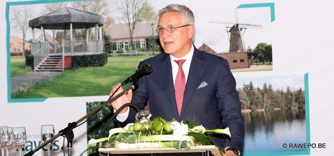 Kris Peeters op de academische zitting van de LAR te Ravels