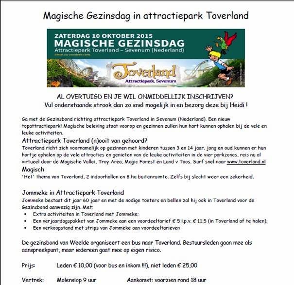 Gezinsdag Toverland