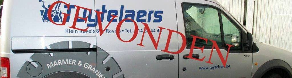 Tuytelaers voertuig gevonden