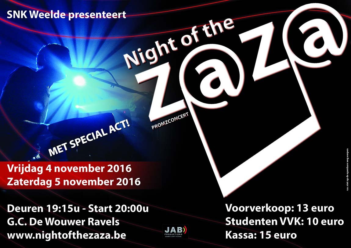 Flyer Night of the ZZ