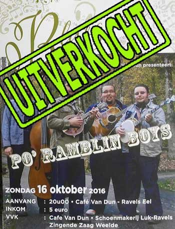Bluegrass po ramblin boys SOLDOUT