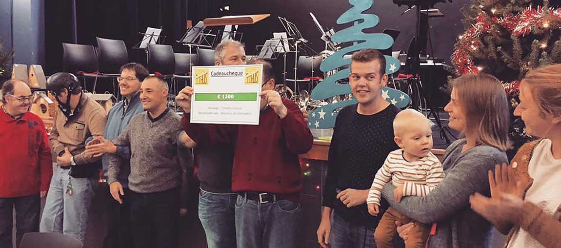 cheque toneeltuinhuisje boomgaard
