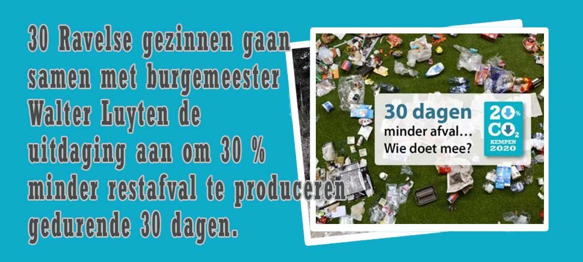 30 dagen afval