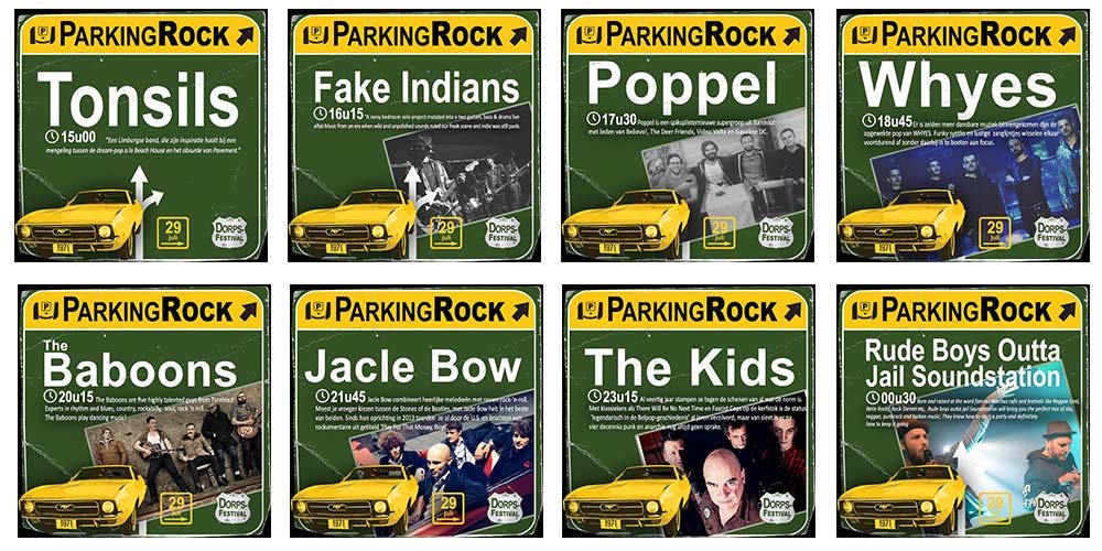 line up parkingrock