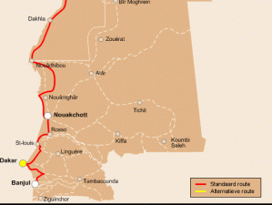 route dakar