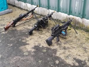 machineguns