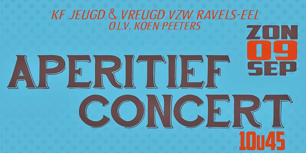 JV Aperitiefconcert 2018