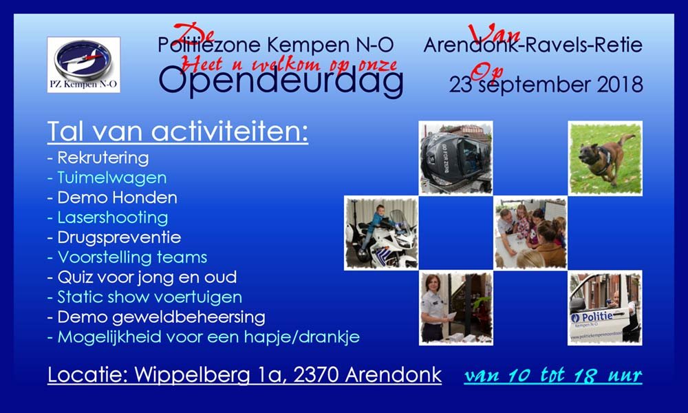 opendeur politieKNO