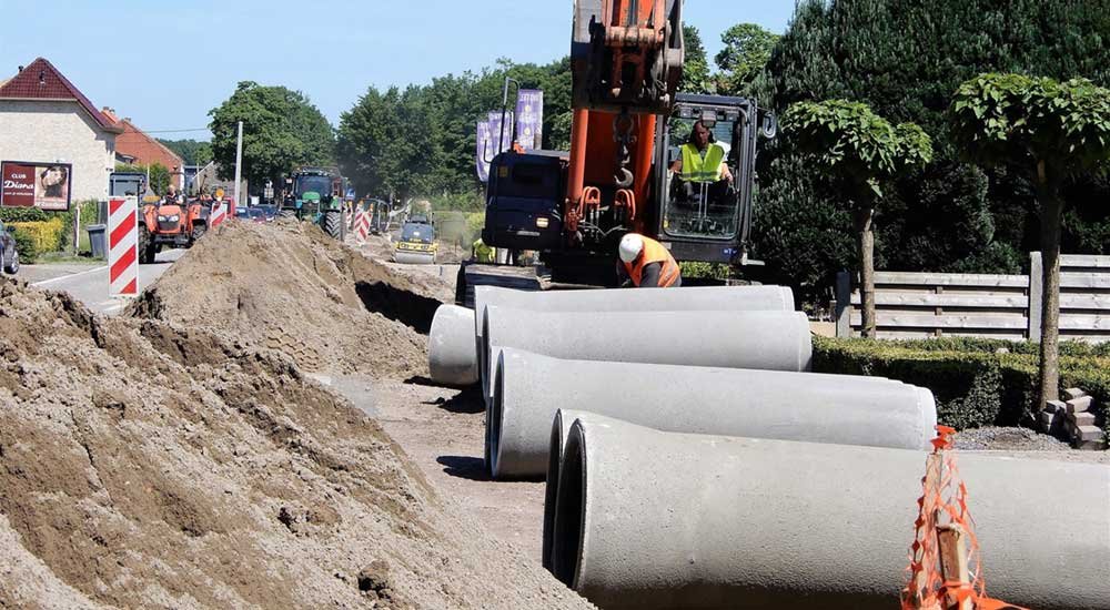 rioleringswerken bredaweg