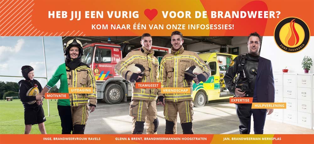 Wervingscampagne vrijwilliger HVZ Taxandria