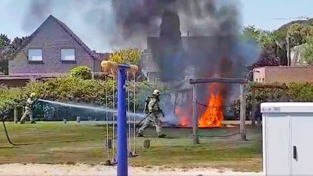 brand Paardenwiel grasmaaier