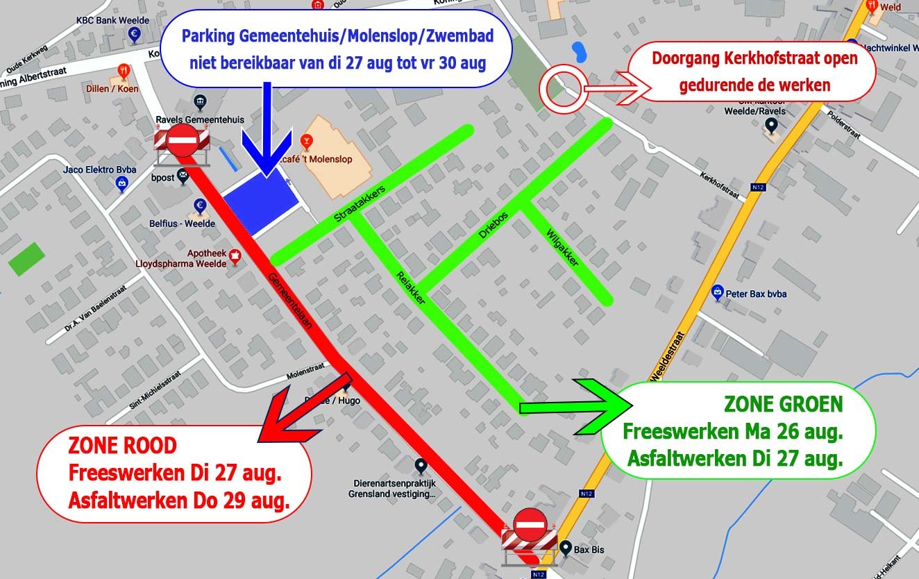 asfaltwerken Gemeentelaan2019