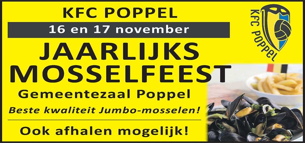 Mosselfeest 2019 KFCPOPPEL