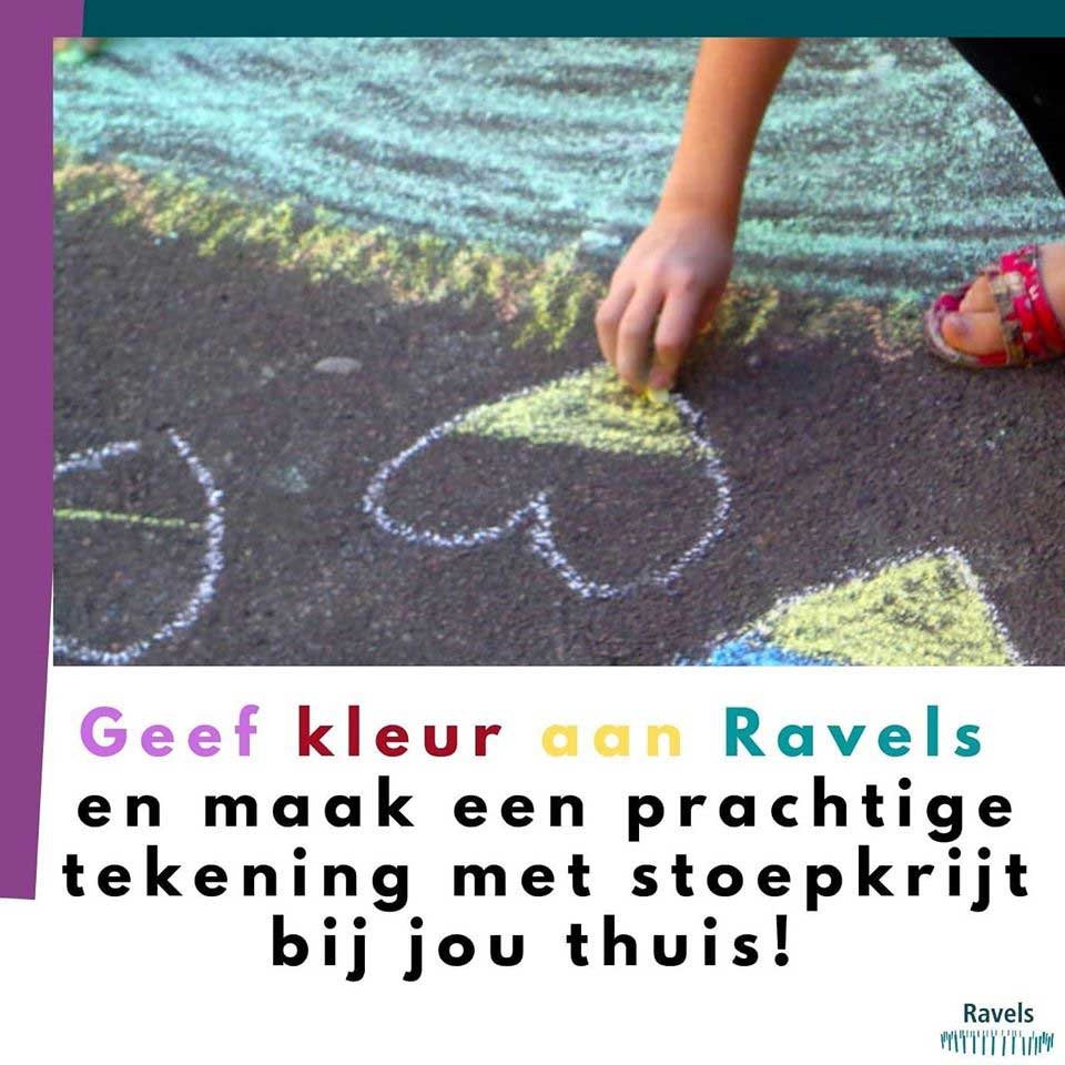 krijttekenen Ravels