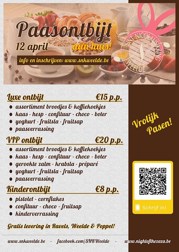 Flyer Paasontbijt 2020