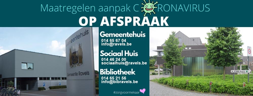 gemeentehuis gesloten corona