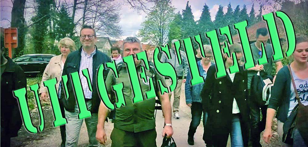 wandeling Groen ravels uitgesteld