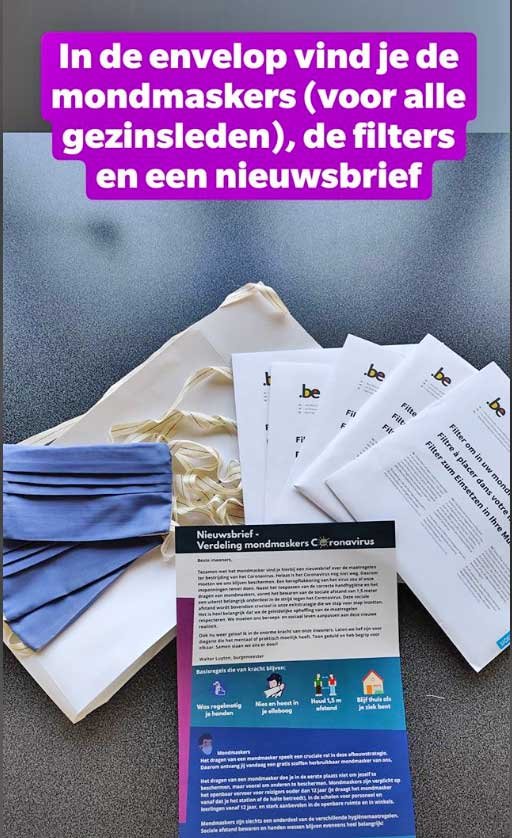 mondmaskerbedelingRavels