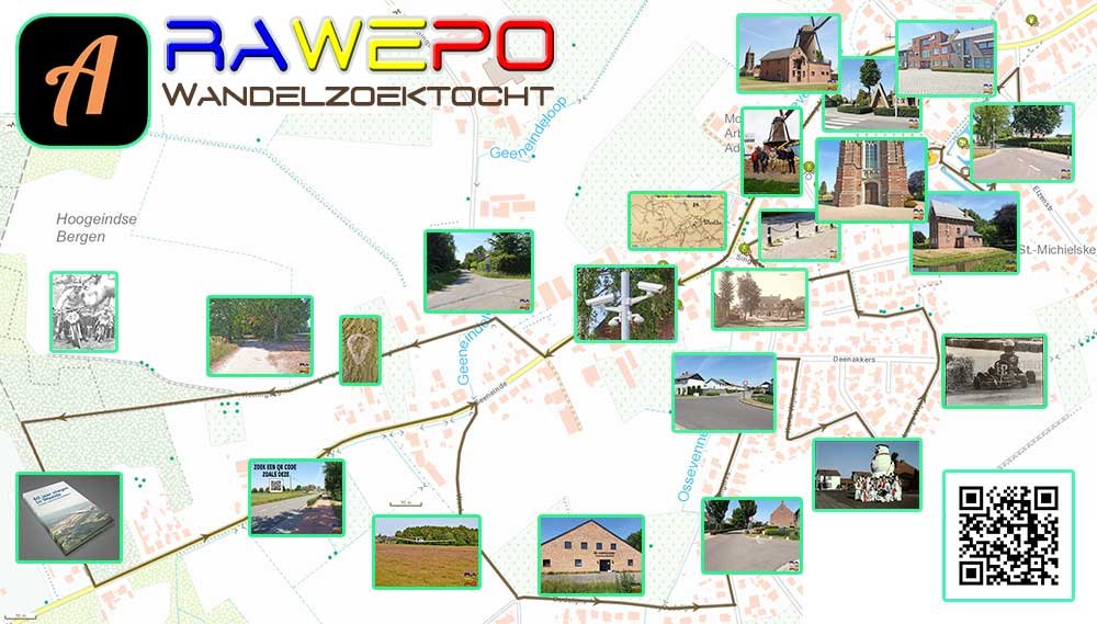 promo route wandeltocht Weelde