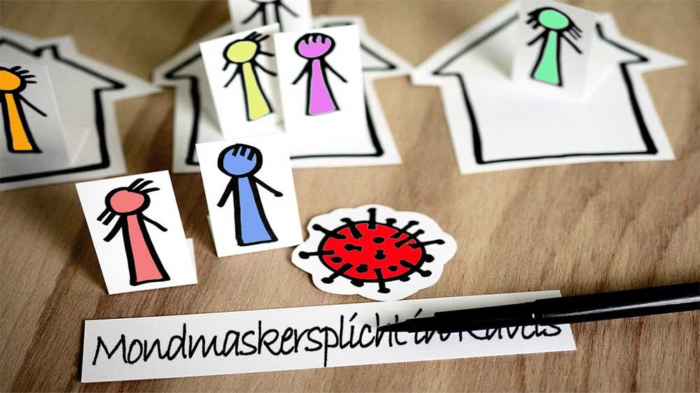 mondmaskersplicht Ravels