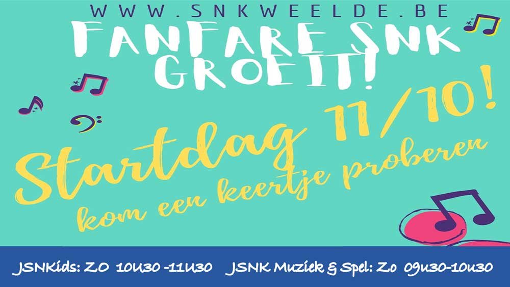 Startdag JSNK frontbanner