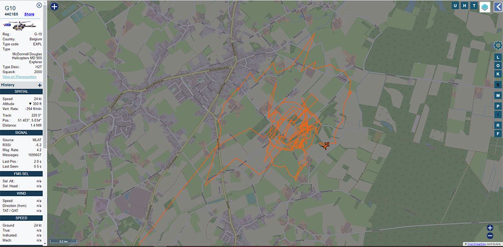 zoektocht heli20200908