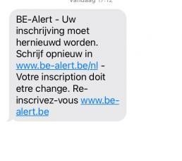 be alert bericht