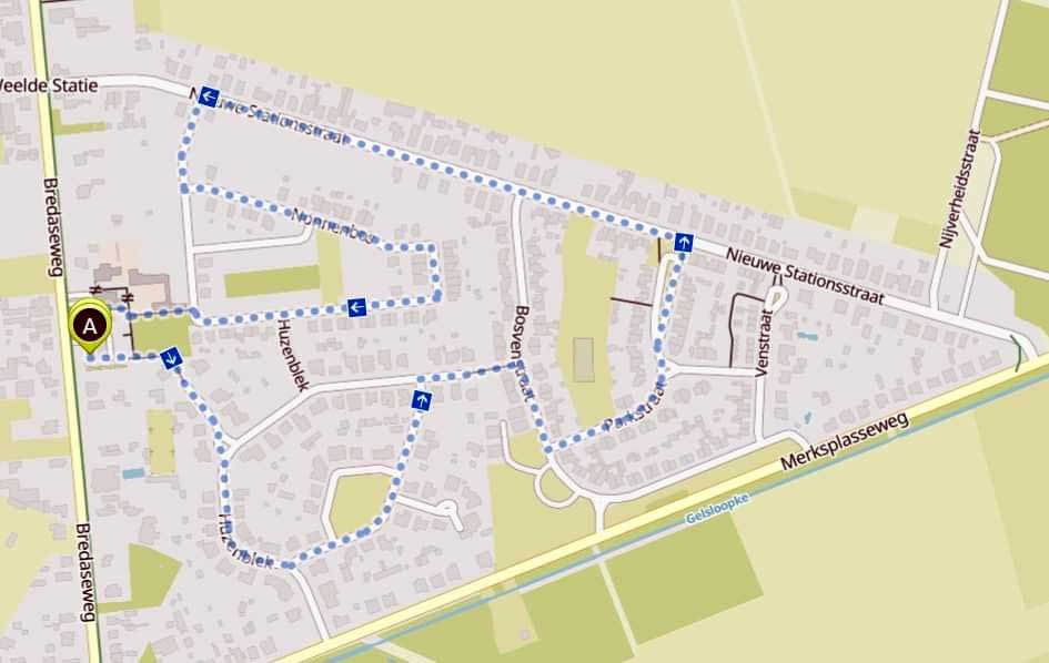 plan griezeltocht