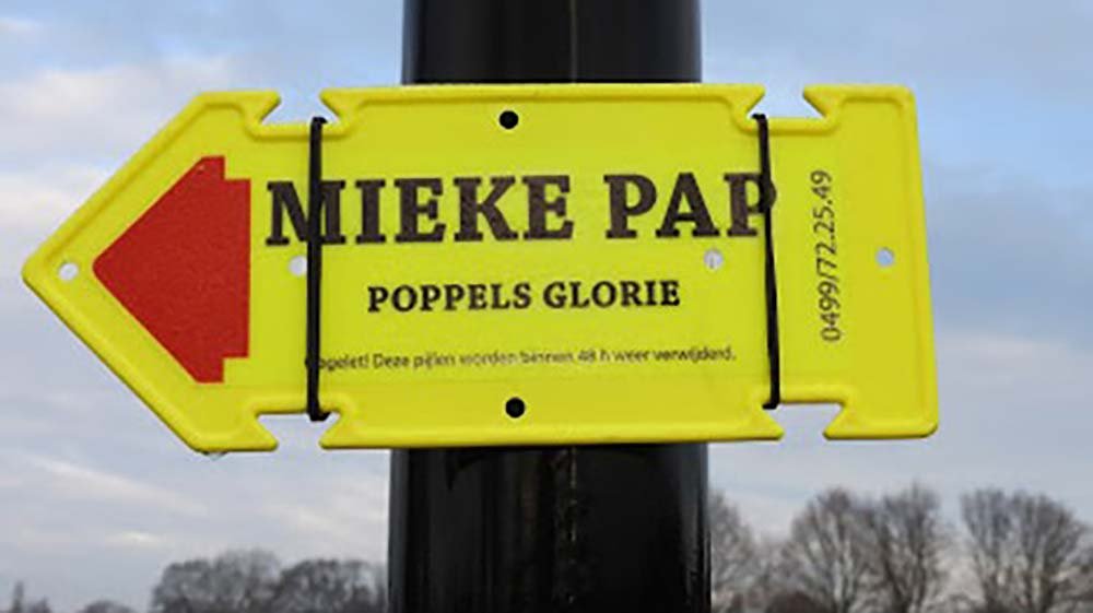 wandelpijl miekepap
