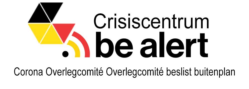 crisiscentrum be alert logo
