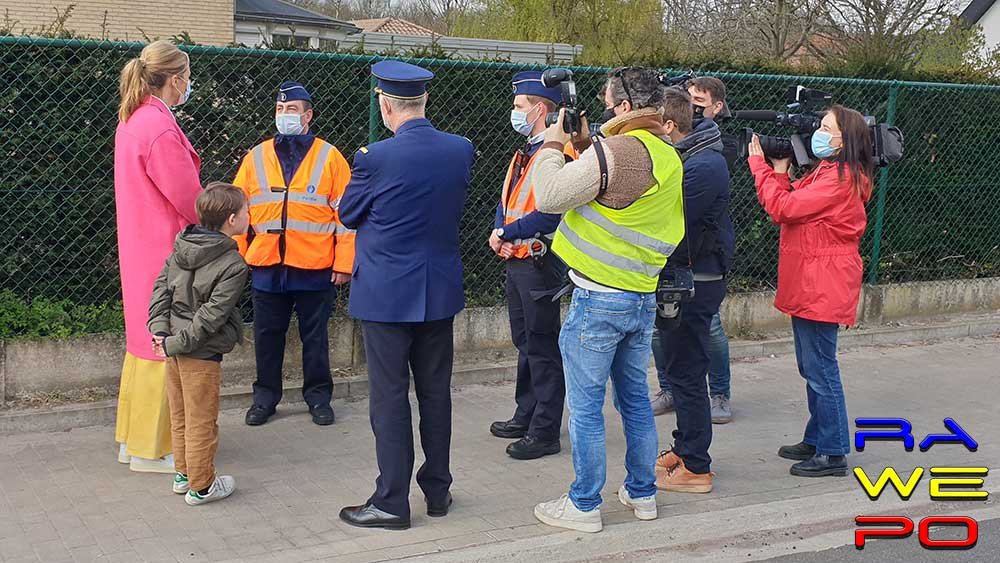 Minister Van Binnenlandse Zaken Annelies Verlinden Bracht Zonet Bezoek Aan De Grenscontrole Van Weelde Statie