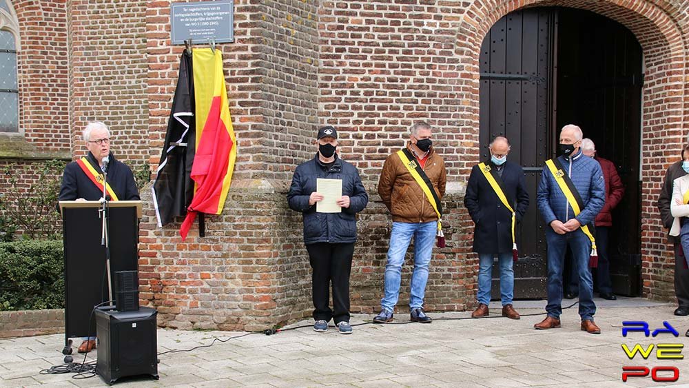 onthulling gedenkplaat slachtoffersWO2 3