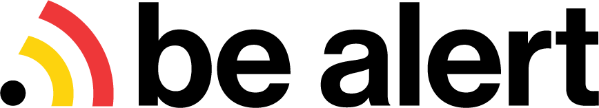 Be alert logo