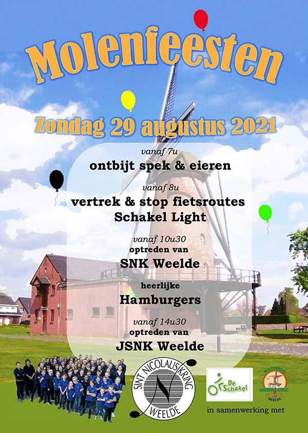 Affiche Molenfeesten 2021