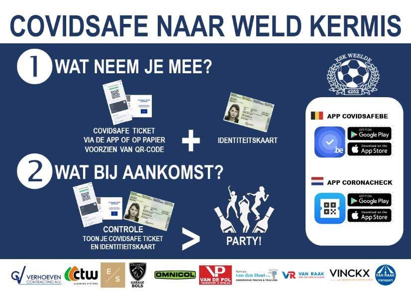 Weld Kermis 21 AfficheCovidSafeKermis