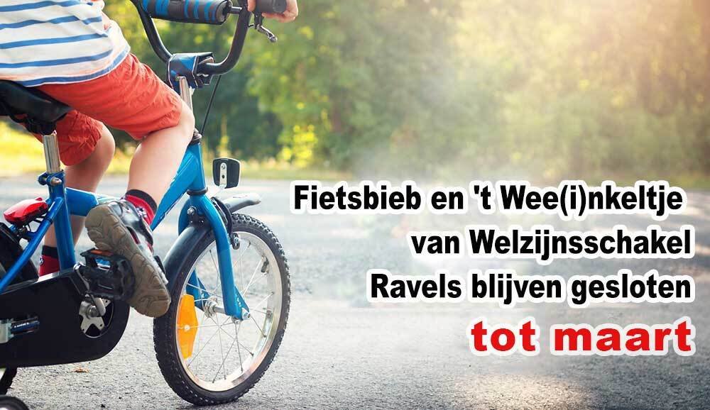 fietsbieb gesloten maart