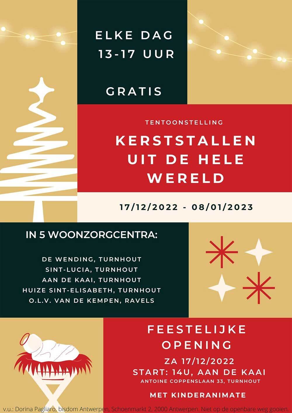 flyer kerststallententoonstelling