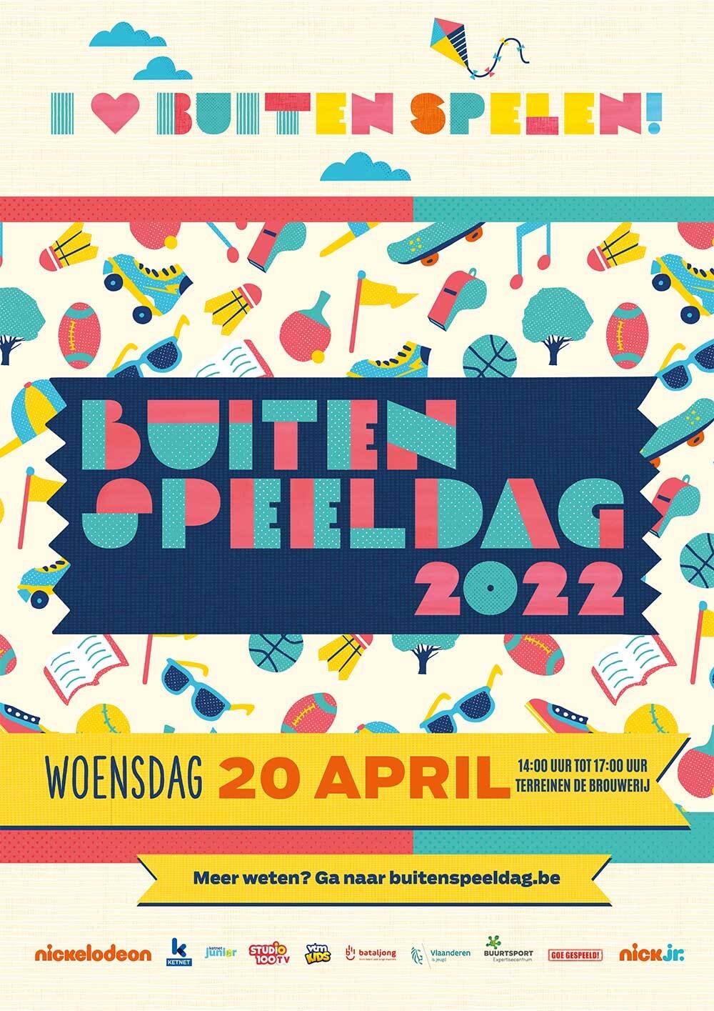 Poster buitenspeeldag Ravels