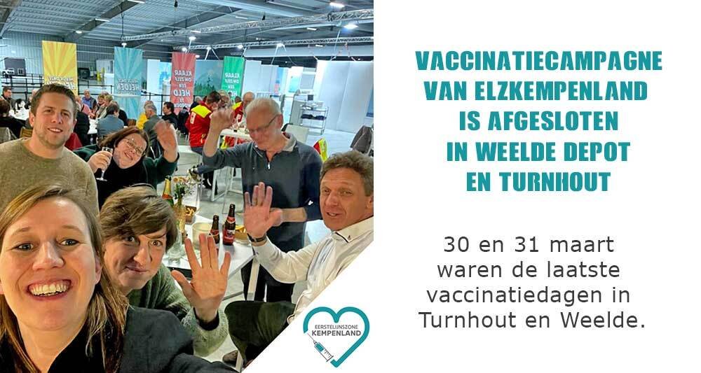 vaccinatiecampagne afgesloten