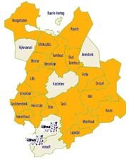 UITPAS DEELNEMENDE GEMEENTEN