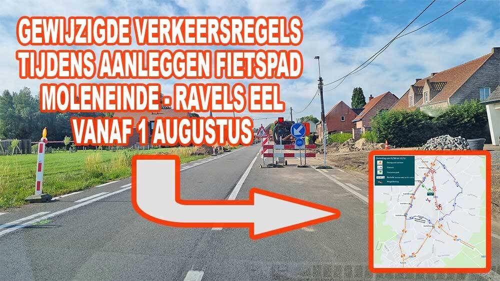 AANLEGGEN FIETSPAD RAVELSEEL