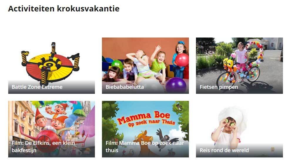 activiteiten krokusvakantie2023