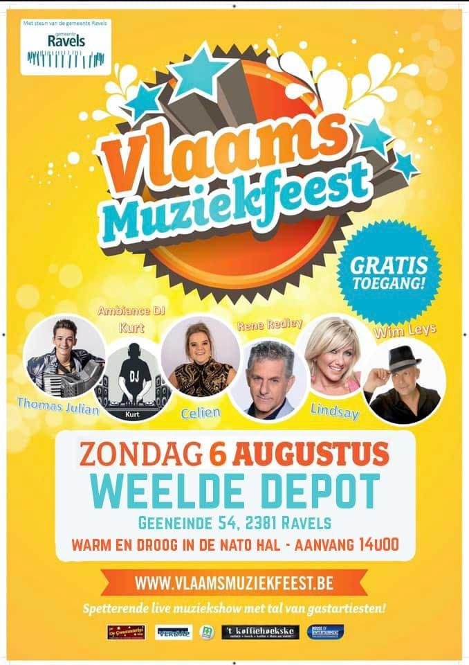 affiche vlaams muziekfeest2023